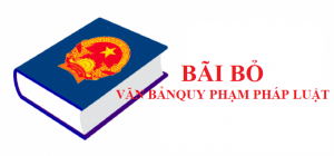 Bãi bỏ 07 văn bản quy phạm pháp luật do Bộ trưởng Bộ Nội vụ ban hành.