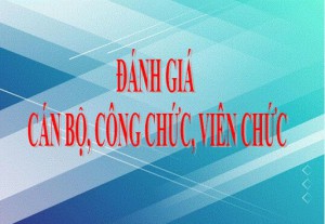 Ban hành hướng dẫn đánh giá, xếp loại chất lượng cán bộ, công chức, viên chức năm 2021.