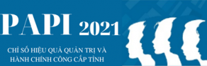 CÔNG BỐ CHỈ SỐ HIỆU QUẢ QUẢN TRỊ HÀNH CHÍNH CÔNG CẤP TỈNH (PAPI) 2021