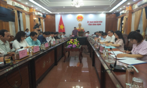 Ban Chỉ đạo cải cách hành chính của Chính phủ kiểm tra công tác cải cách hành chính năm 2022 tại tỉnh Bình Định