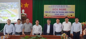 Cụm thi đua các huyện Miền núi – Trung du tổ chức Hội nghị tổng kết công tác thi đua, khen thưởng năm 2022.