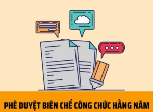 Hướng dẫn trình tự phê duyệt, giao biên chế công chức trong cơ quan, tổ chức hành chính, số lượng người làm việc trong đơn vị sự nghiệp công lập.