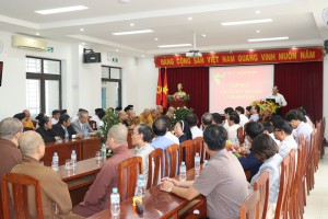 Sở Nội vụ gặp mặt chức sắc, chức việc tiêu biểu các tôn giáo tỉnh Bình Định năm 2023