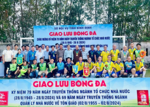 Bế mạc giao lưu bóng đá