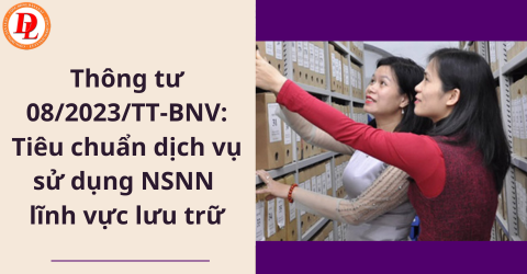 Thông tư số 08/2023/TT-BNV ngày 31/5/2023 của Bộ trưởng Bộ Nội vụ