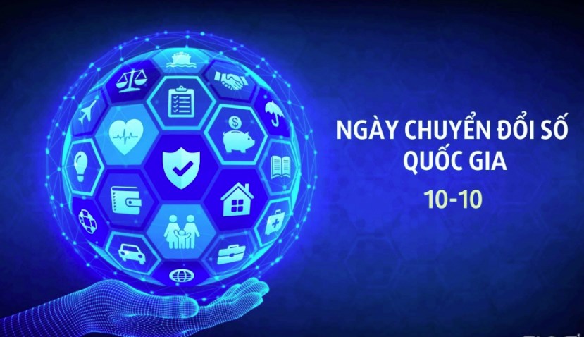 Đã có bộ nhận diện Ngày Chuyển đổi số Quốc gia năm 2024